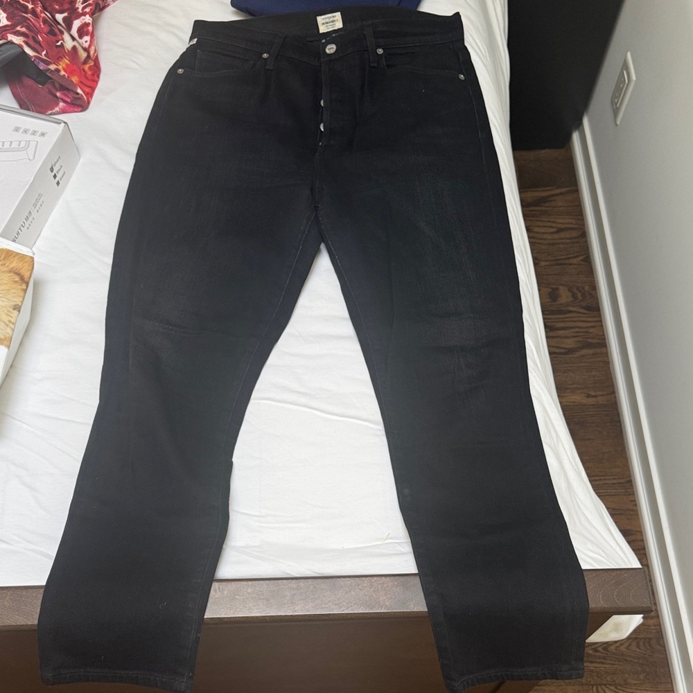 Citizens Of Humanity Black High-Rise Jeans